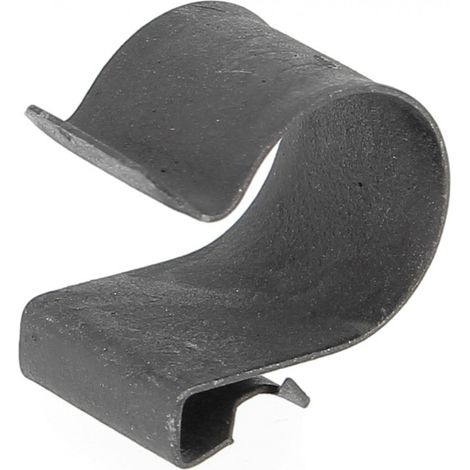 Support Tube Ø 15 Tole 3.5-4 mm Acier Mkb2.2 Noir 018 529 001 (1/2)