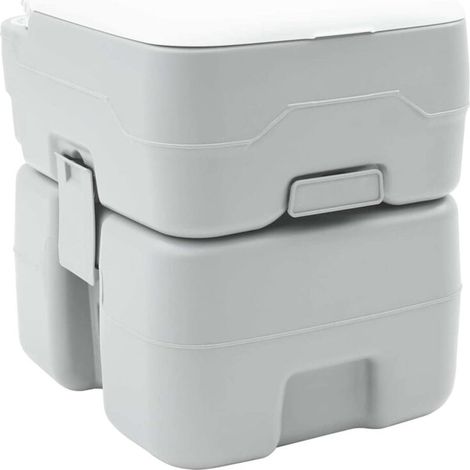 Grey Camping Toilet 41.5 x 36.5 x 42 cm (1/5)