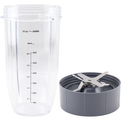 Lame de rechange pour 32 oz Colossal Cup et Extractor lame remplacement pièces avec NutriBullet 600W 900W Blenders NB-101B NB-101S (1/5)