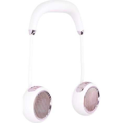 Ventilateur électrique portable rechargeable USB réglable, idéal pour les activités estivales en extérieur. (1/5)