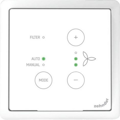 Lüftungssteuerungsmodul Zehnder ComfoSwitch C67 zur Wandmontage (1/5)