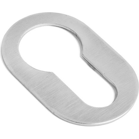 bocallave adhesivo oval 26x42x1 acabado cromo satinado, negro, blanco acabado cromo cepillad acabado cromo cepillad (1/2)