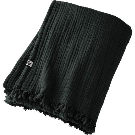 Plaid quadruple gaze de coton Gaia (1/5)