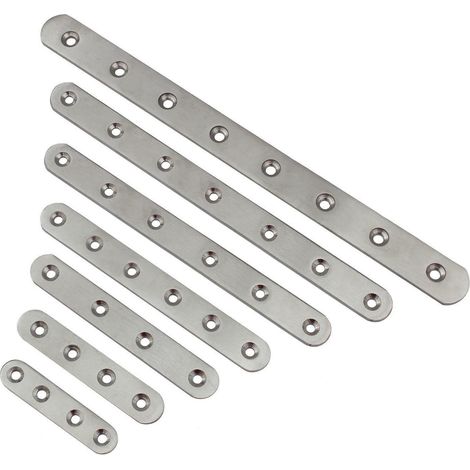 Edelstahl Lochplatte Holzverbinder 5-15 100 x 20 mm (1/3)