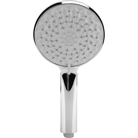 6-Funktionen-Handbrausekopf – EINNENFFER – Großer 12,4 cm Durchmesser, robustes ABS, korrosionsbeständige, verzinkte Oberfläche, komfortables Duscherlebnis (1/5)