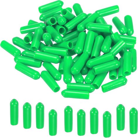 4mm Caoutchouc Fin Capuchons Couvercle PVC Vinyle Vis Filetage (1/5)