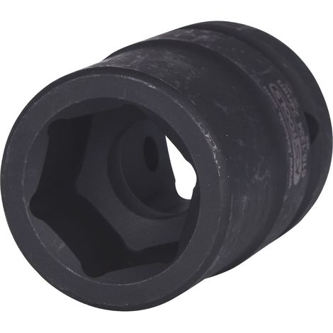 3/4" Bussola esagonale p.avvitatori ad impulsi,corta,24mm (1/5)