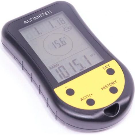 Altimètre, thermomètre, baromètre de pêche en extérieur, prévisionniste météo, instrument multifonctionnel d'extérieur, portatif/portable (1/5)