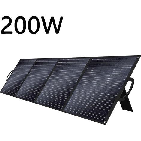 Panneau Solaire, Design Portable, Haute Efficacité de Conversion (1/2)