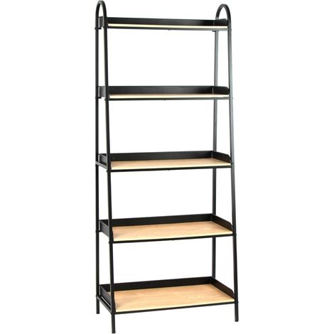 Scaffale portaoggetti moderno, organizer multifunzionale per casa e ufficio, design elegante e robusto