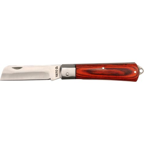Coltello pieghevole Yato yt-7600 acciaio inox manico ergonomico
