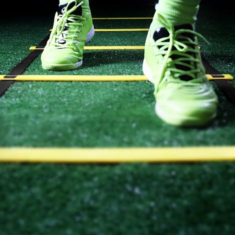 Échelle d'entraînement de vitesse pour football avec 13 barreaux - Agilité et exercices de pieds (1/4)