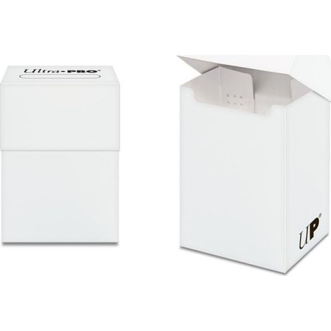 Ultra Pro Kartenbox: Weiße, massive Deckbox