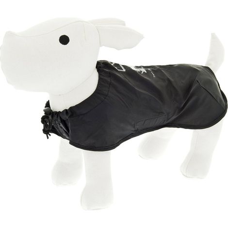 Impermeabile con chiusura a strappo modello Pocket per cani: 35cm - fucsia