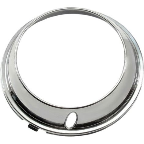 Moulure feu anti-brouillard avant droit chromée AMG Mercedes Classe C W204 phase 1 2007-2011