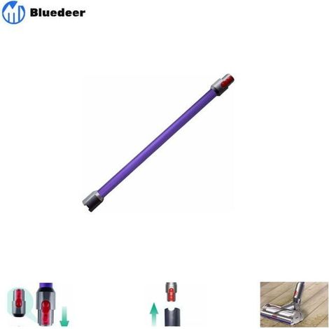 Tube Extension Rechange pour Dyson v11 V15 V10 V8 V7 Aspirateur, Tube Rallonge Accessoire est 72CM, Violet Baguette Extensible (1/5)