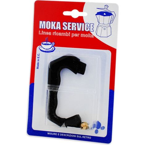 KIT MANICO   VALVOLA   POMELLO CAFFETTIERA MOKA 6 TAZZE UNIVERSALE