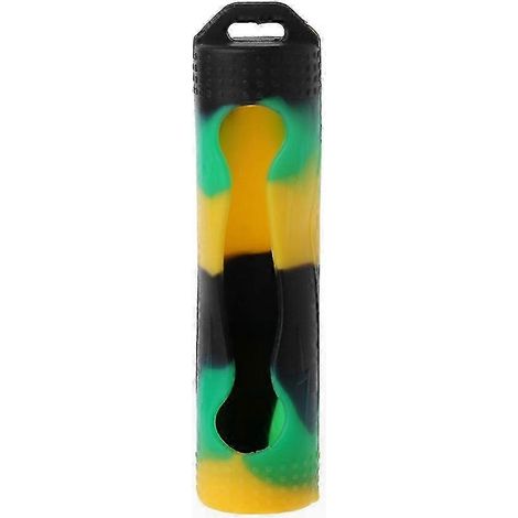 Étui de Protection Silicone Souple Coloré pour Batterie 18650, Coque Anti-Choc avec Pochette de Rangement, Couvercle Simple, Violet, Lot de 1 (1/5)