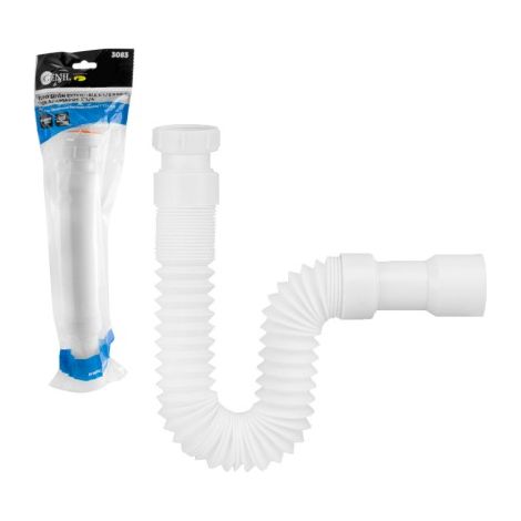 Tubo sifón extensible con adaptador - 1 1/2" 40-50, GENIL. (1/5)