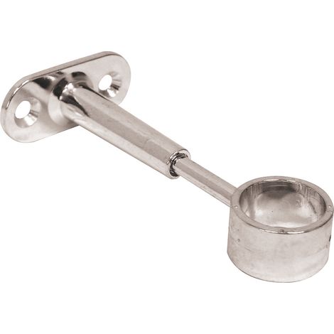 REGGITUBO PER ARMADI REGOLABILE CENTRALE APERTO Cromato Ø mm. 18 24.00 pz