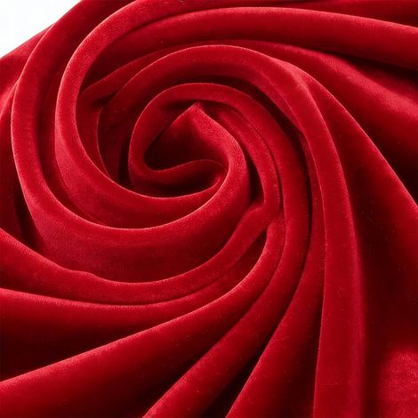 Velours Gaufré 2m×160cm Polyester Tissu Velours Épais pour Rideaux, Décoration Mariage, Décor Théâtral, Costumes, Nappes de Fête, Déco Maison (1/5)