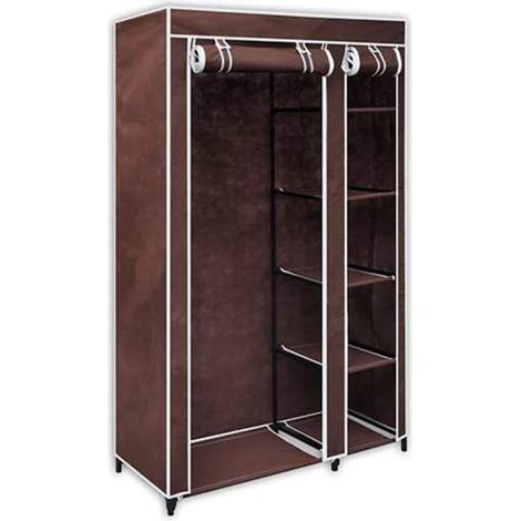 Stoffschrank Braun