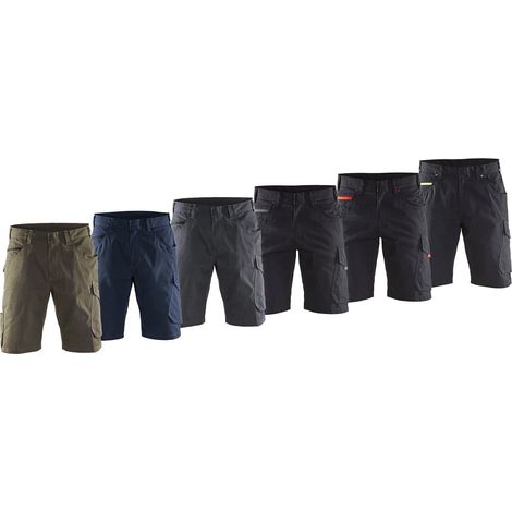 Pantaloni corti multitasche Blaklader 1499 Service - 56 (EU) - Gris claro (1/5)