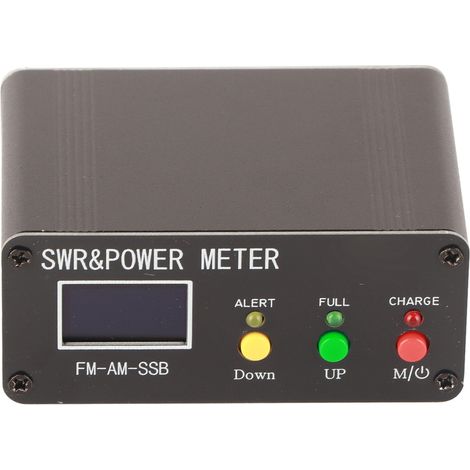 Antennentuner 1,8 MHz-50 MHz, automatischer Kurzwellenantennentuner 0,5 W-120 W, SWR-Meter und Wattmeter mit umschaltbaren Menüs in Englisch und Chinesisch, Typ-C-Ladeschnittstelle. (1/5)