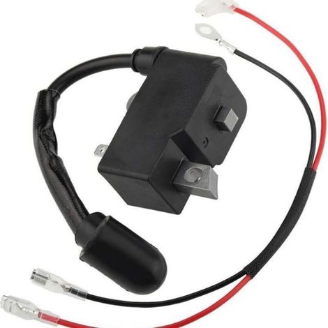 Bobine d'allumage tronçonneuse - Nosheir - Haute tension - Compatibilité Husqvarna 135, 135E, 135 Mark II, 140, 140E (1/3)