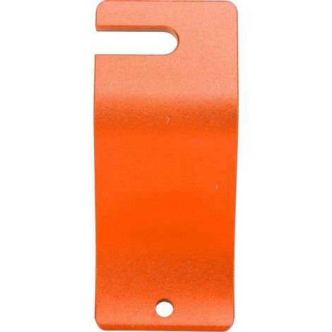 Motorrad-Reifenwechselwerkzeug aus 6061 Aluminium, orange (1/5)