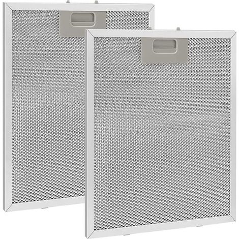pièces Filtre à Graisse Métallique pour Hotte Aspirante 320x260mm,Filtre en Maille Accessoire Hotte Aspirante pour Hottes de Cuisine (1/5)