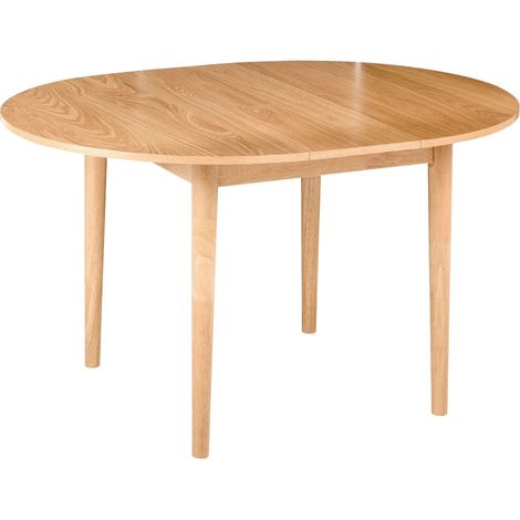 Ausziehbarer Esstisch ECHO Helle Eiche 107/137 cm 107 cm (1/5)