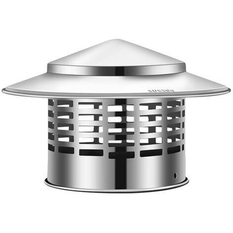 Stainless steel chimney cap, rain and snow protection for flues, effective protection for chimneys. (1/5)