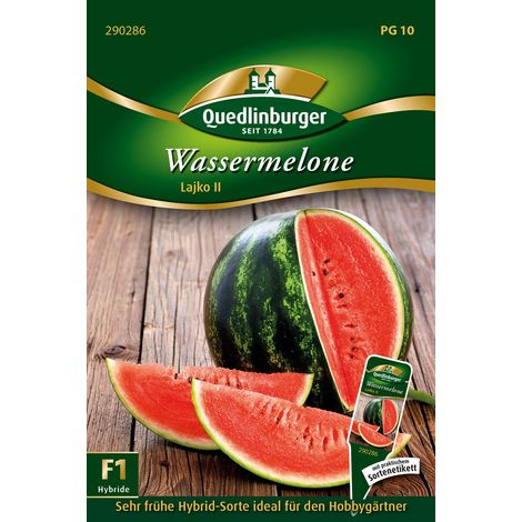 Quedlinburger Wassermelone Lajko II - Gemüsesamen (1/2)