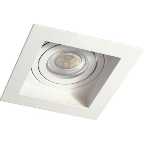 Akrah anello incasso quadrato bianco 100x100mm (1/5)