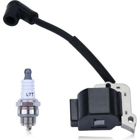 Kit de bobina de encendido FS55 FS38 para cortacésped FS45 FS55R HS45 FS46 FC55 HL45 KM55, bobina de encendido con bujía, repuesto 4140 400 1308