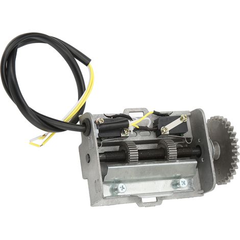 Limiteur de volet roulant électrique en alliage d'aluminium 64mm 30 dents pour porte escamotable de garage.