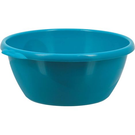 Bassine ronde 35cm capacite 11l - bleu canard - Tendance (1/2)