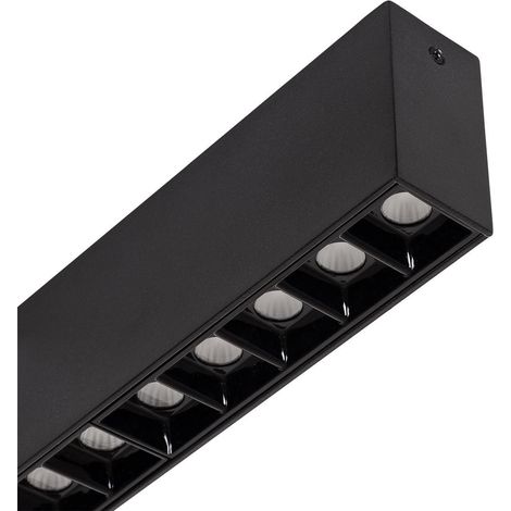 Spot Linéaire Optic LED en Saillie 270mm 16W  2700K Blanc chaud