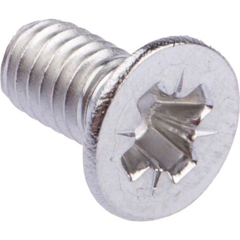 Vis à métaux RS PRO M4 à tête Fraisée Pozidriv en Acier Inoxydable, 8mm ( Prix pour Sachet de 100 ) (1/3)