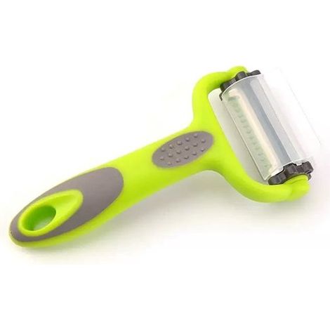 Pelapatate, affettatrice e grattugia multifunzione 3 in 1 per frutta e verdura - Impugnatura ergonomica antiscivolo, materiali resistenti per uso alimentare, design compatto per una preparazione effic (1/5)