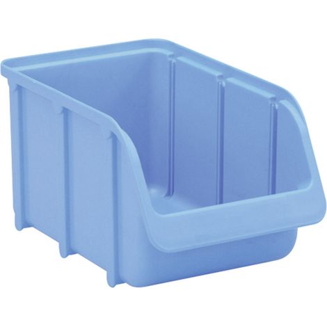 Hünersdorff 673300 Sichtlagerkasten 3 (B x H x T) 146 x 127 x 242 mm Blau 1 St.