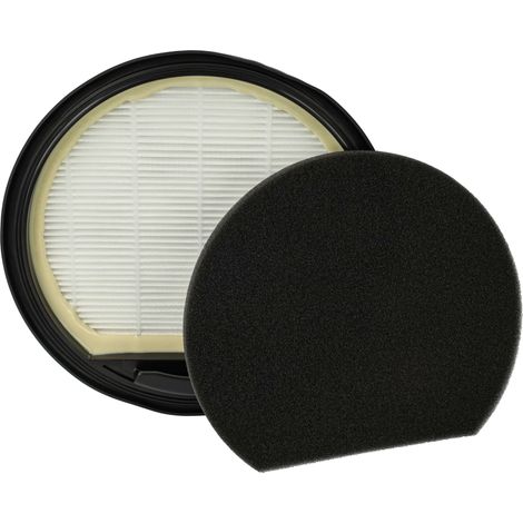 vhbw 1x Staubsaugerfilter Ersatz für Bosch 12022118, 6.05.06.27-0 für Staubsauger - Abluftfilter Schwarz Weiß