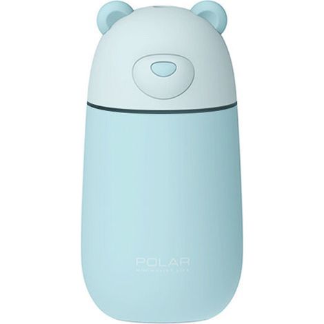 Mini humidificateur USB ours polaire, bleu – (1/5)