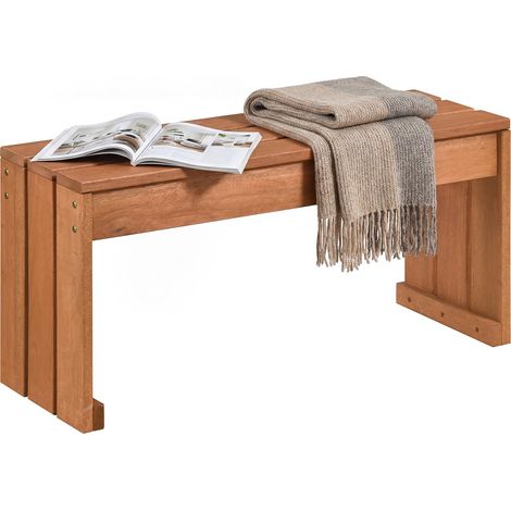 COSTWAY Panca Panchina Giardino Esterno Interno Legno Massello 2 Posti Persone Ingresso Balcone Seduta Angolare Terrazzo Sedia Casa Negozio Outdoor Gambe Resi (1/5)