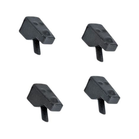 Tampons grille table cuisson livre par 4 pieces - 14 mm