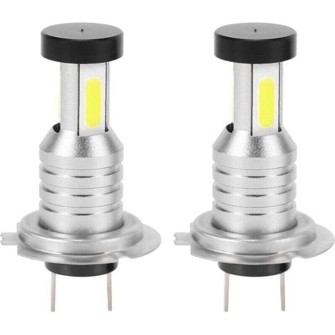 2x H7 LED-Scheinwerferlampen-Set, 100 W, 30000 lm, Superweiß (6000 K)