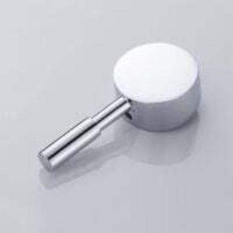 Ensemble de boutons de douche chaude et froide 1 paquet, pièce de rechange pour poignée de douche avec vis de réglage, bouton de douche chaude et froide à poignée unique, chrome