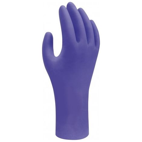 Gants en nitrile jetables non poudrés 7580 de taille M boîte de 50