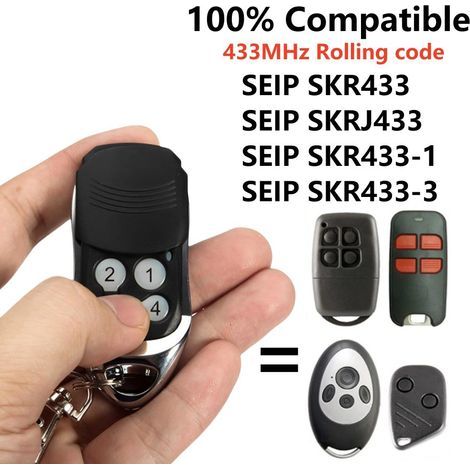 Télécommande et récepteur pour porte de garage, accessoire de commande automatique (1/5)